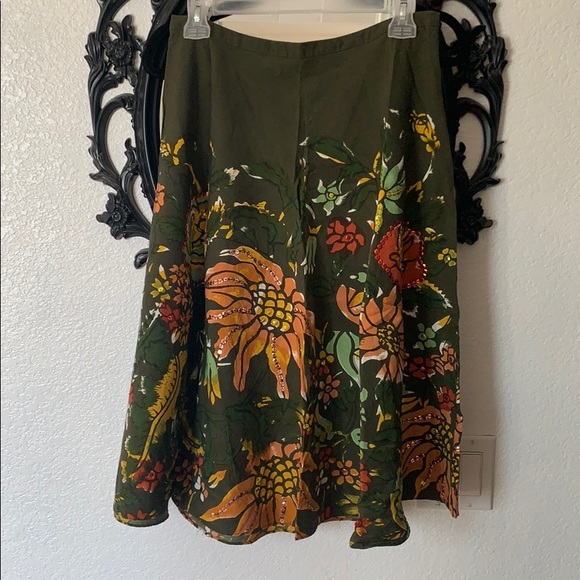 Embellished A-Line skirt - Picture 1 of 3